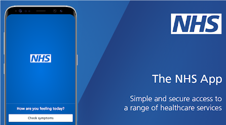 NHS The NHS App. Simple and secure access to a range of healthcare services